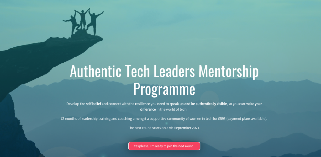 An inforgraphic about Emma's mentorship programme